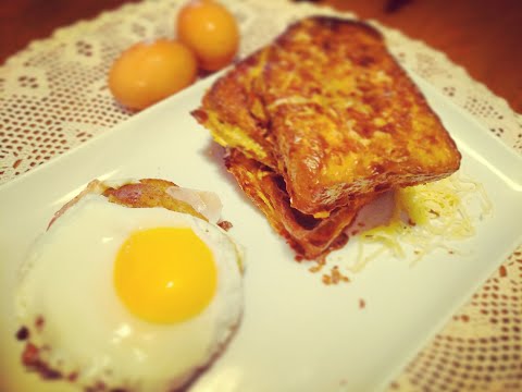 Videoricetta Croques monsieur e madame