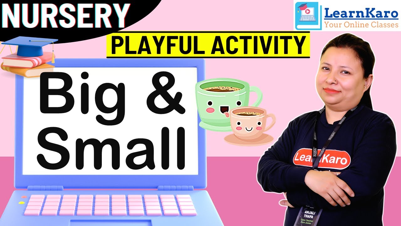 Big and Small | Playful Activities | Nursery | Activity for Kids | Page ...