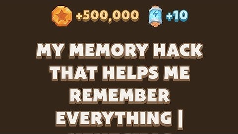 My Memory Hack That Helps Me Remember Everything | MemeGirls | Memefi Video Code