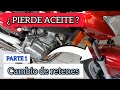 Cambio de reten suspensión moto honda storm cg xr  Parte 1