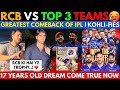 RCB vs Top 3 Teams🥵| RCB Can Win IPL 2024 Final or KKR RR or SRH?