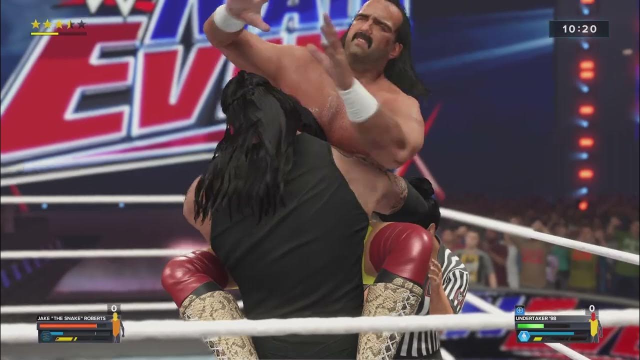 JAKE ROBERTS VS 1998 UNDERTAKER (IRONMAN) - YouTube