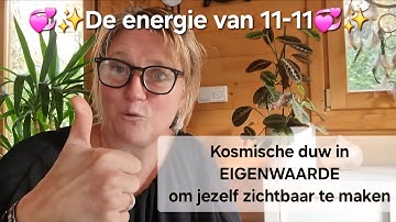 💞✨️ 11-11 energie, Kosmische duw in EIGENWAARDE (gemeten met biotensor)✨️💞