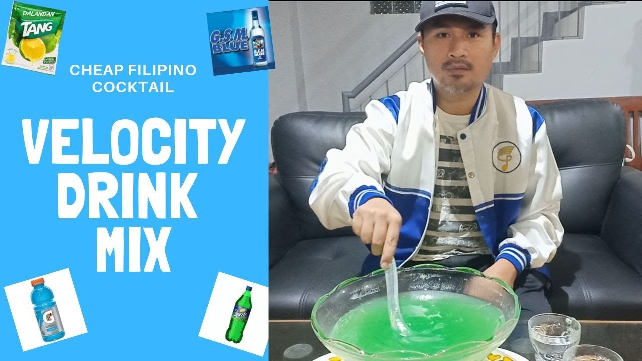 How To Make A Velocity Cocktail Gin + Gatorade + Sprite YouTube