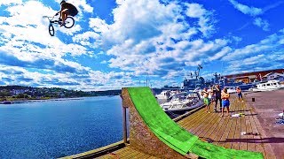 INSANE BMX WATER JUMP!