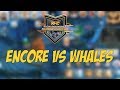 ENCORE VS WHALES (UPPER BRACKET) | Ragnarok Mobile Championship S1