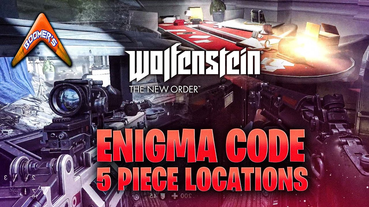 Enigma Codes - Wolfenstein: The New Order Guide - IGN