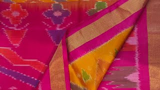 pure silk patola sarees in the house at flat 10k