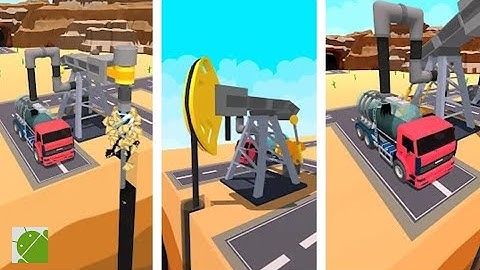 Oil Mining 3D Idle Petrol Factory - Android Gameplay FHD