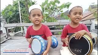 DARBUKA CILIK AMMAR yarobbi solli 'ala Muhamad medley #demensholawat #pecintasholawat #bocahviral