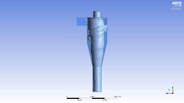 Cyclone separator vortex of Anthracite