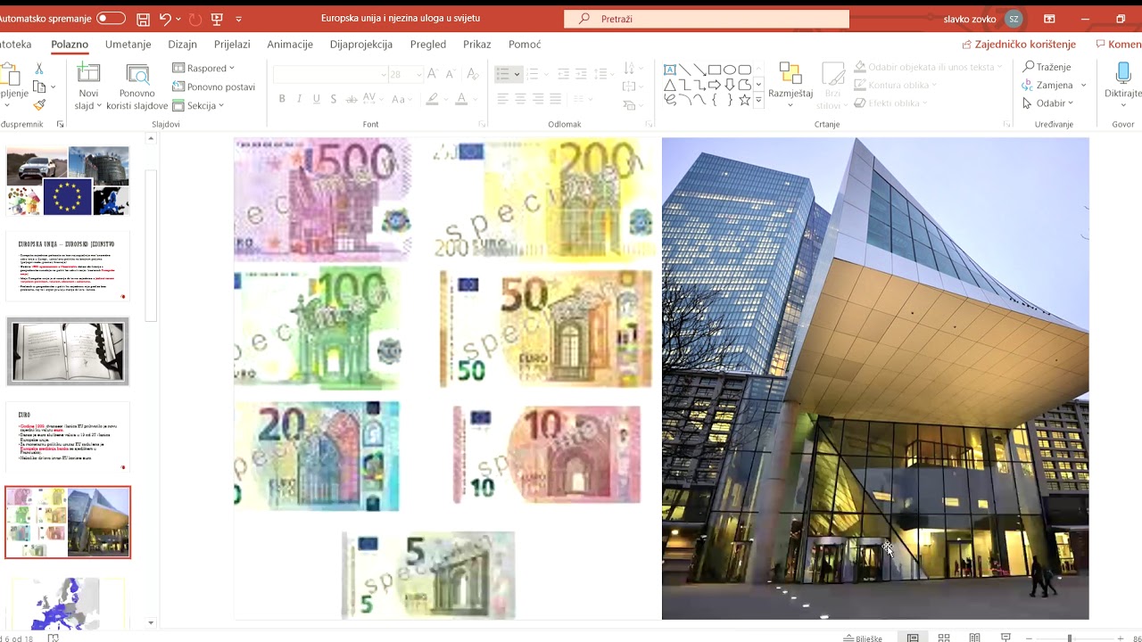 Europska unija i njezina uloga u svijetu - (II. dio) - 7. r.