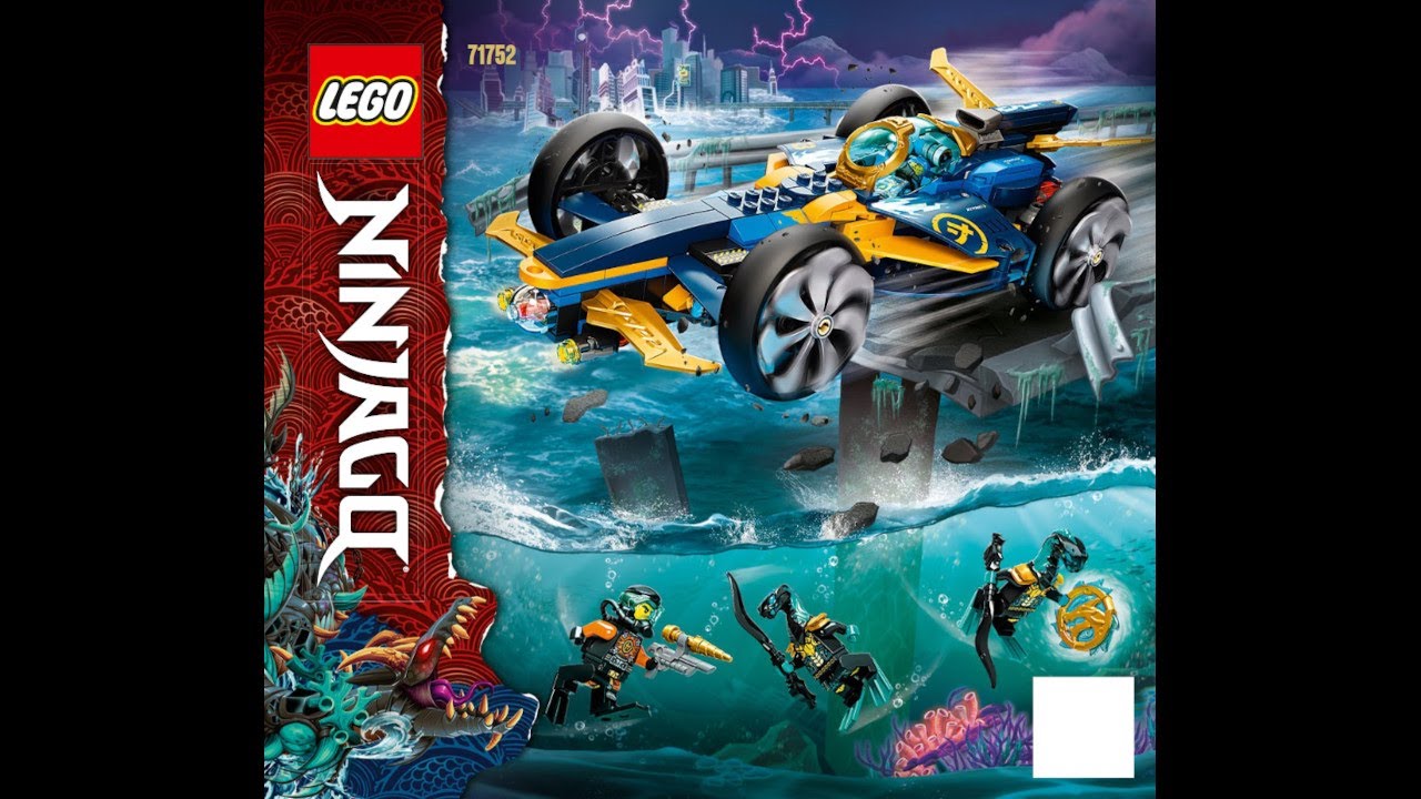 LEGO Instructions | NINJAGO | 71752 | Ninja Sub Speeder | Seabound