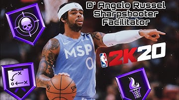 *NEW* D’ANGELO RUSSELL BUILD *Sharpshooting Facilitator* -NBA2K20-
