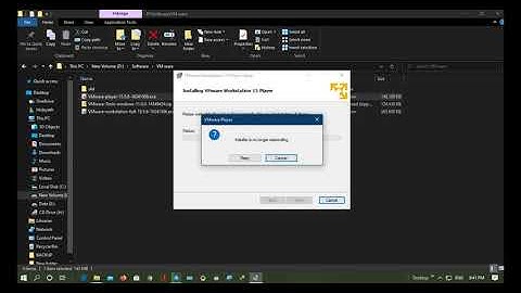 Full Installation of VMWare Workstation 15.5 Player in Windows 10 Operating System