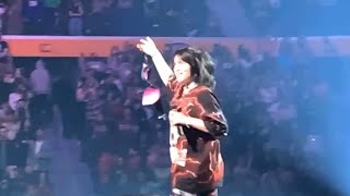 BILLIE EILISH - lost cause + bra on stage (Facebook Live) in Buffalo, NY