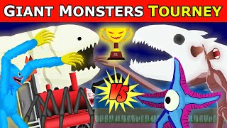 Creepy Giant Monsters Tournament | Monster Animation