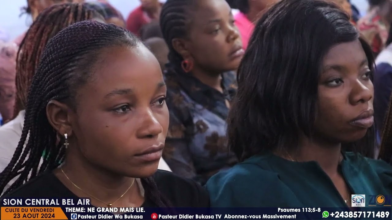 PASTEUR ESDRAS KALONJI DE KIPUSHI SUR LE THEME:NE GRAND MAIS LIEE