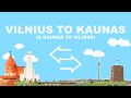 How To Get From Vilnius To Kaunas (Or Kaunas To Vilnius)