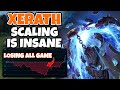 We were losing all game, but Xerath scaling is absolutely insane | Challenger Xerath | 11.10