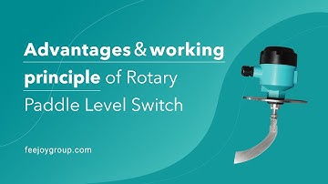 The working principle and advantages of the Rotary Paddle Level Switch  - Feejoy Technology