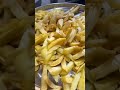 Mashroom,Goat meat and chips