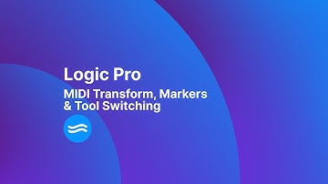 Logic Pro with SoundFlow: MIDI Transform, Marker Navigation & Tool Switching