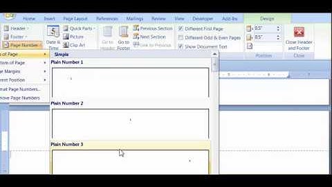 APA Style (6th ed.): Insert Page Number & Create Running Head in MS Word