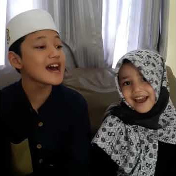 Alwi Assegaf Sholawat Sidnan Nabi with Aminah Assegaf #SiblingGoals
