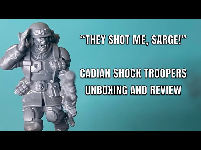 How To Paint Cadian Infantry for Warhammer 40k / Astra Militarum