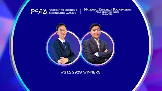 President’s Science and Technology Awards 2023 Winners – Mr Quek Gim Pew, Dr Qiu Cheng-Wei