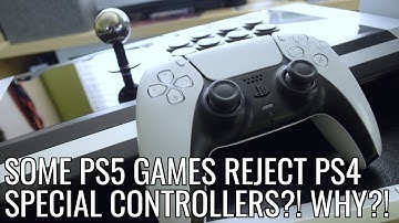 PS4 Controller Compatibility On PS5 Part 2: Some PS5 Games Even Block Arcade Sticks?!