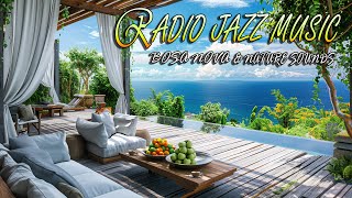 Relaxing Morning Jazz 🎹 Soft Seaside Jazz Music for a Happy and Peaceful Start to Your Day 🌊