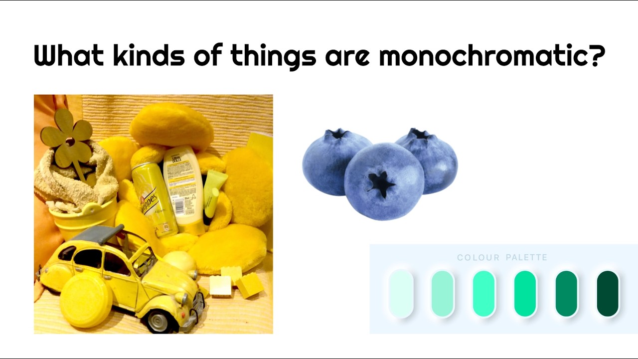 Vocab: Monochromatic