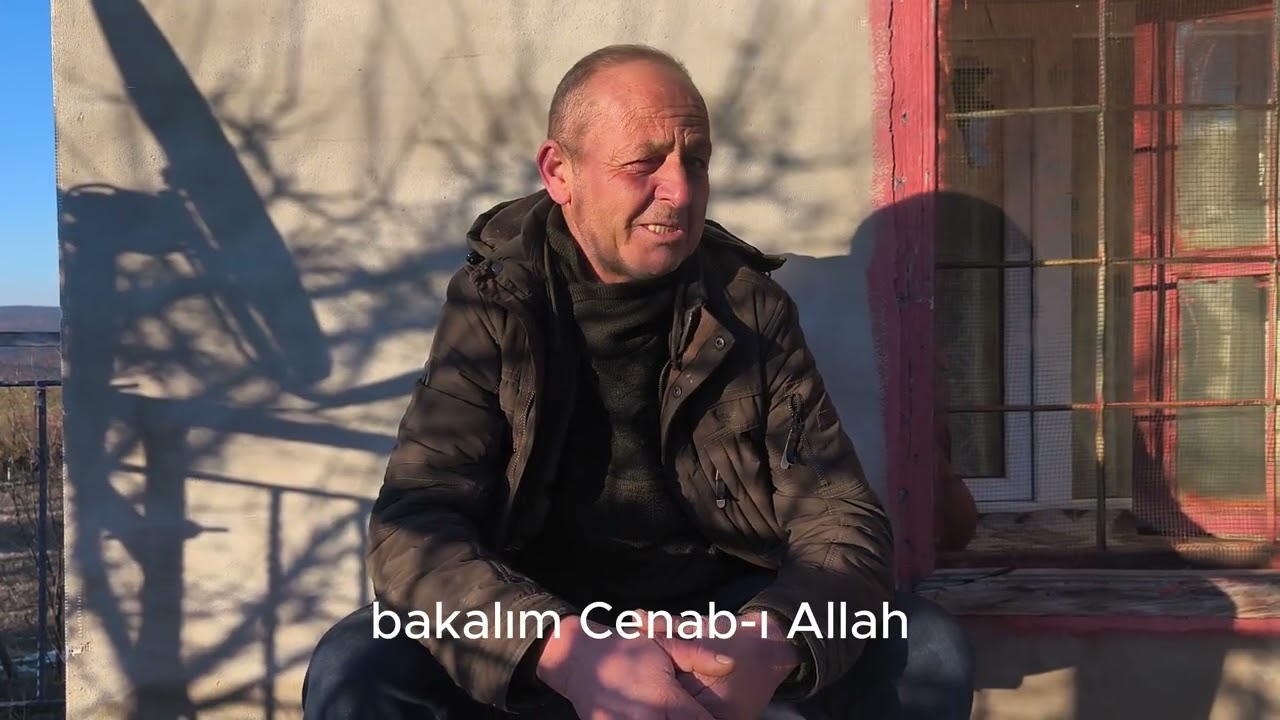 Köyümüzün sakinlerinden Sadık Temel