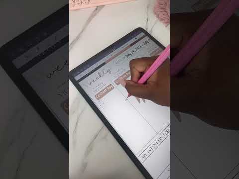 iPad Digital Plan ⭐️ Goodnotes digital planner, iPad Pro, Apple Pencil ✏️