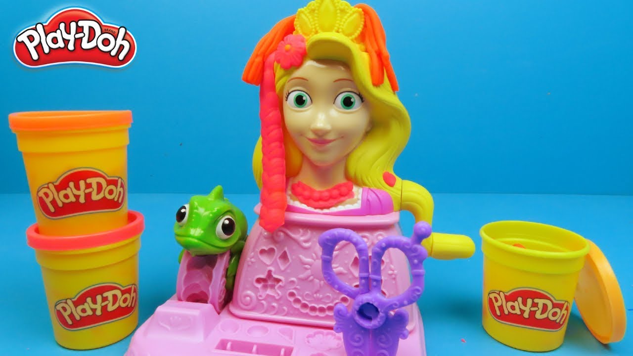 Rot steen Beoordeling Play-Doh Rapunzel speelset uitpakken | Family Toys Collector - YouTube