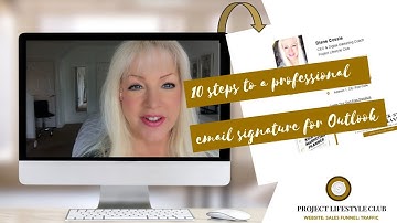How To Create A Professional Email Signature In Outlook