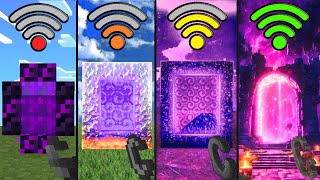 nether portals using with different Wi-Fi in Minecraft