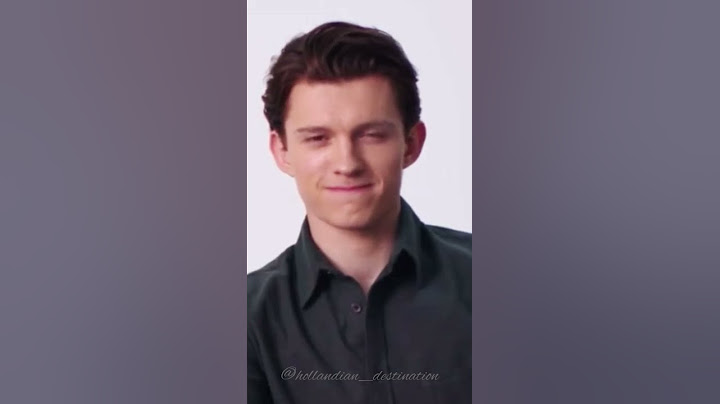 I'm in love this man Tom Holland #tomholland #hollanders #spiderman