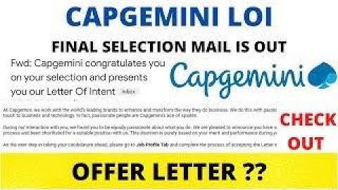 Capgemini|Capgemini sending offer letter after 4 months|  I received Capgemini HR call #capgemini