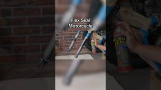 Motorcycle refresh with Flex Seal #FlexSeal #Motorcycle #Refresh #Repair #Fix #Auto