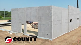 County Prestress’ Insulated Sandwich Walls Specified for Efficiency and Durability