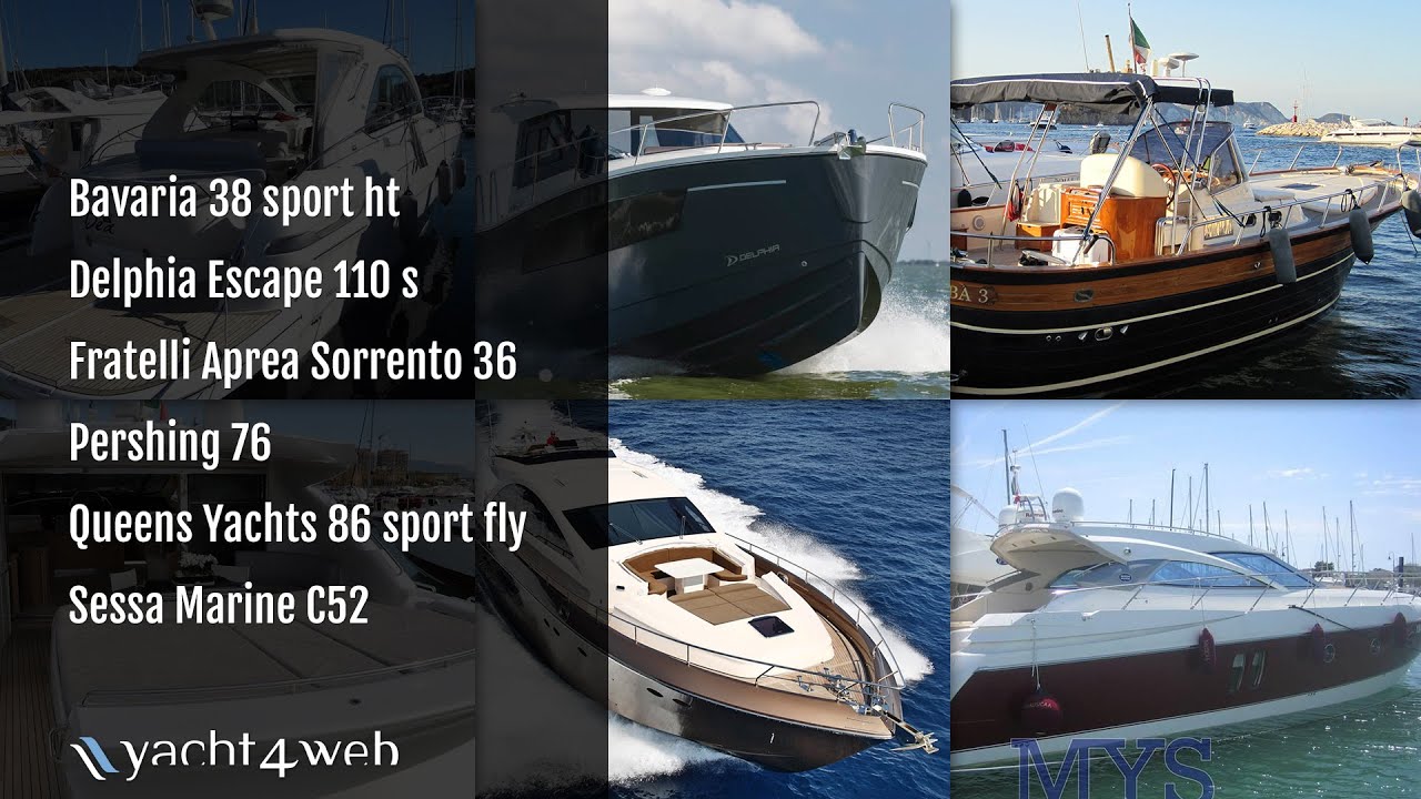 Boat show | Vetrina di barche e yacht a motore e a vela in vendita. Barche selezionate