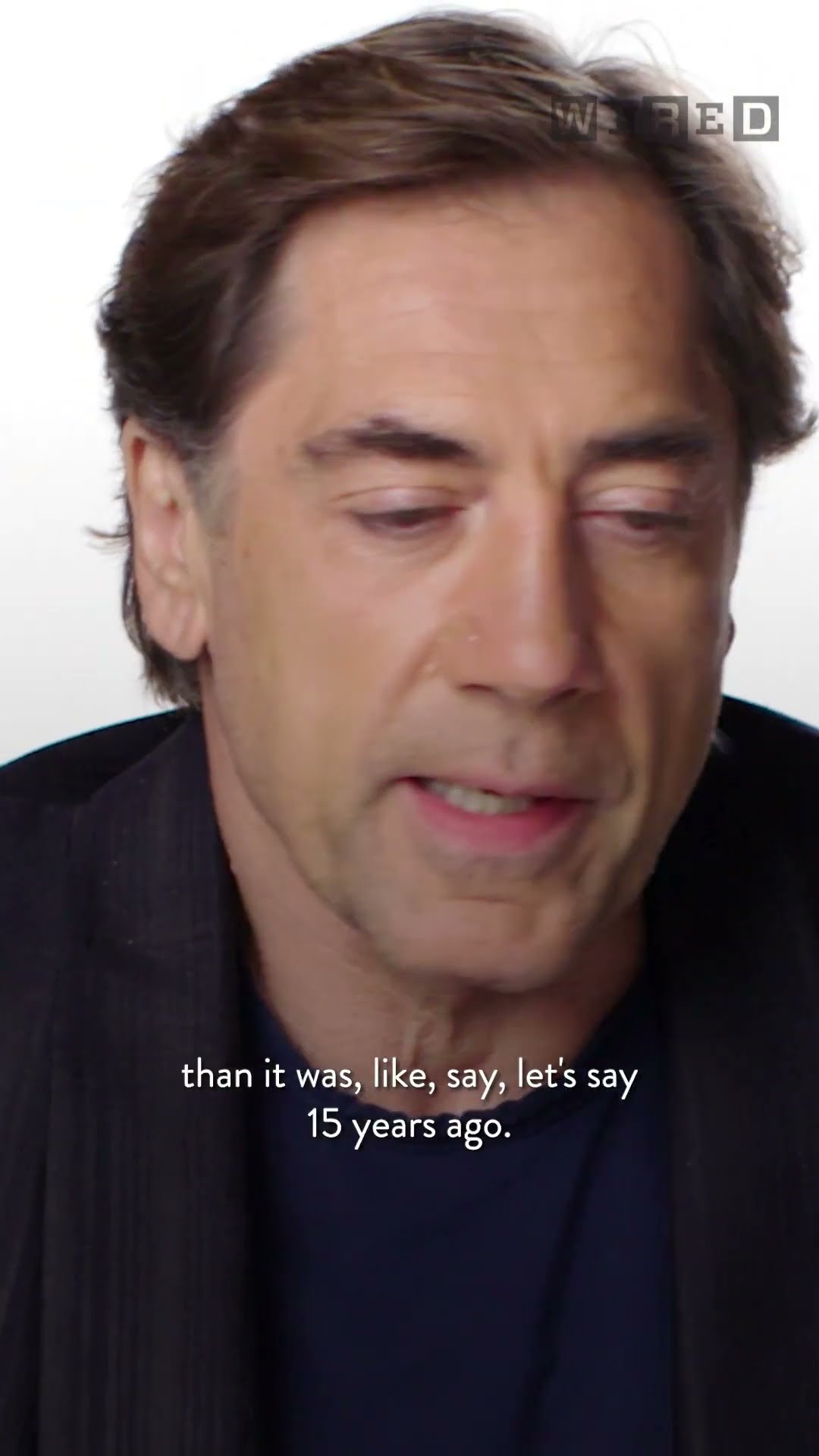 Javier Bardem Only Has Memories in Spanish