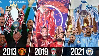 ⚽ All English Premier League (Division 1) Champions 1888 - 2021 | Every EPL Winners ⚽