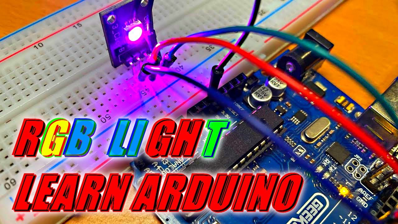 Arduino RGB LED Tutorial - The Geek Pub