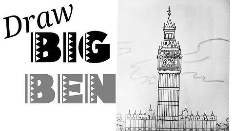#mstrworld,#bigben. How to draw London