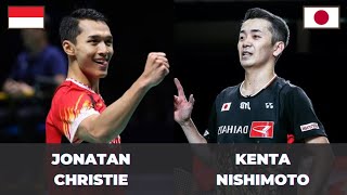 COMEBACK JOJO! Jonatan Christie (INA) vs Kenta Nishimoto (JPN) | Badminton Highlight