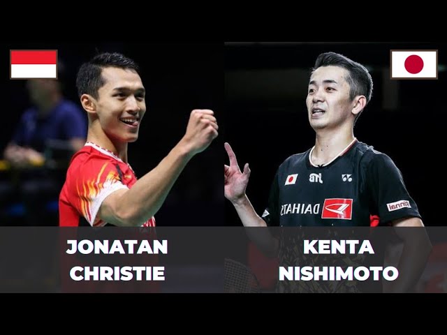 COMEBACK JOJO! Jonatan Christie (INA) vs Kenta Nishimoto (JPN) | Badminton Highlight class=